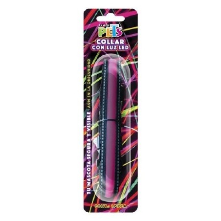 COLLAR LED BANDAS REFLEJANTES GDE