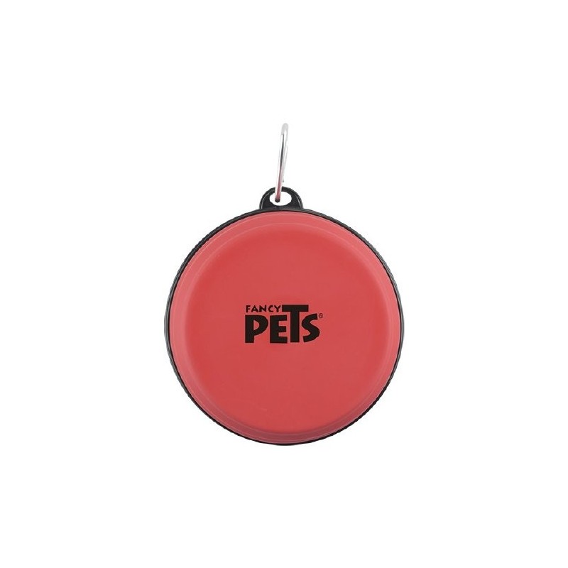 PLATO PLEGABLE GDE P/VIAJE ROJO