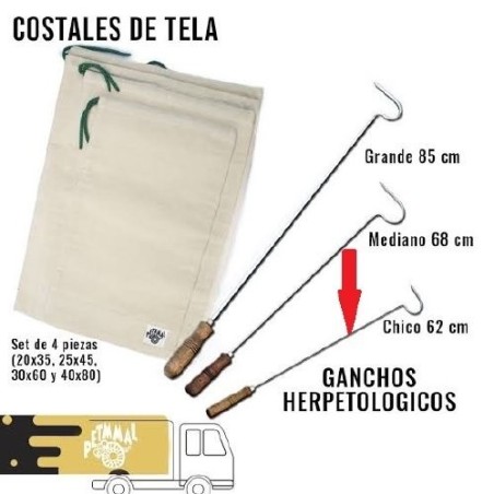 GANCHO HERPETOLOGICO CHICO (62CMS)