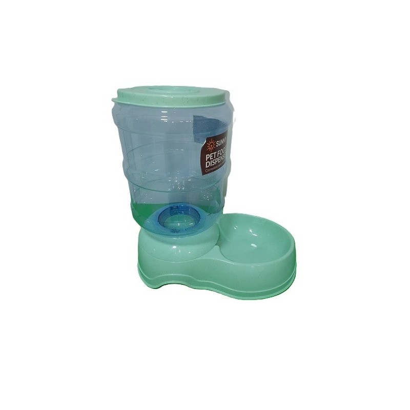 DISPENSADOR DE ALIMENTO IMP. CAP. 6.8KGS VERDE