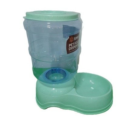 DISPENSADOR DE ALIMENTO IMP. CAP. 6.8KGS VERDE