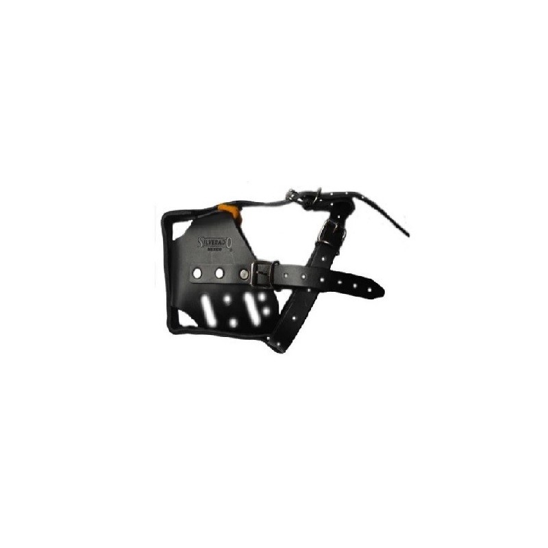 BOZAL DE PIEL CHOQUE K9 PRO M.
