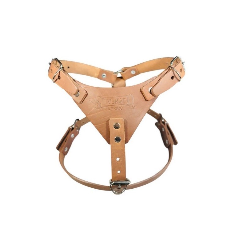 PECHERA PIEL AJUSTABLE XG.