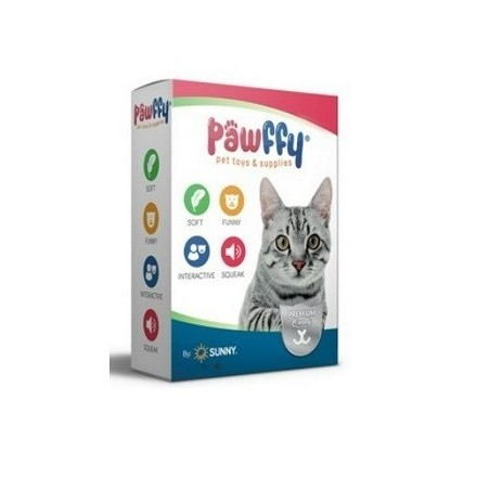 JUGUETE PARA GATOS PAWFFY SET/36PZAS