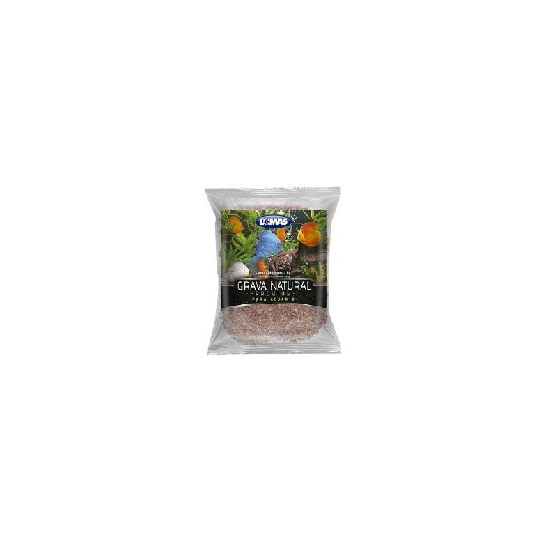 GRAVA P/ACUARIO-MARMOL ROJO INTENSO 3KGS