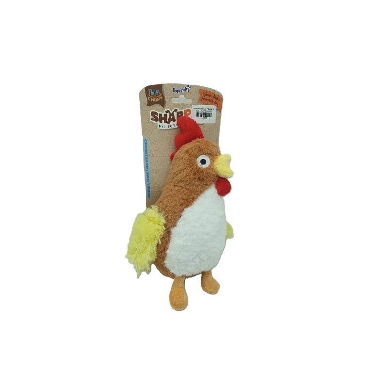 FLUFFY CHUMS PELUCHE GALLINOTA 20CMS