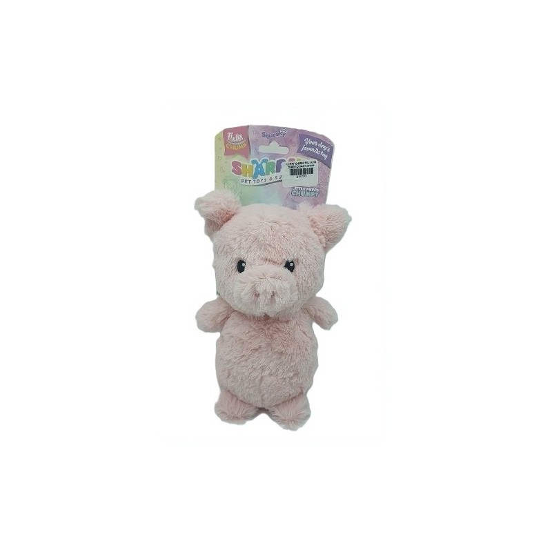 FLUFFY CHUMS PELUCHE CERDITO BABY 20CMS