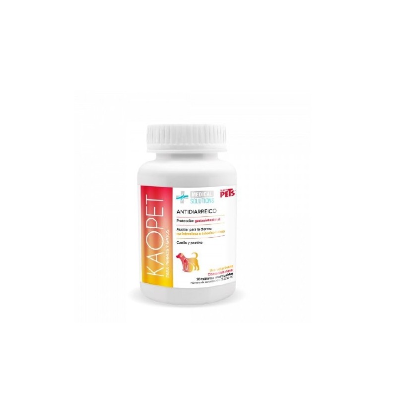 MS KAOPET ANTIDIARREICO P/PERROS Y GATOS 30 TABS