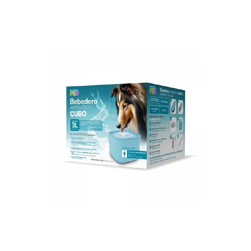 BEBEDERO FUENTE DE AGUA AQUA 3L