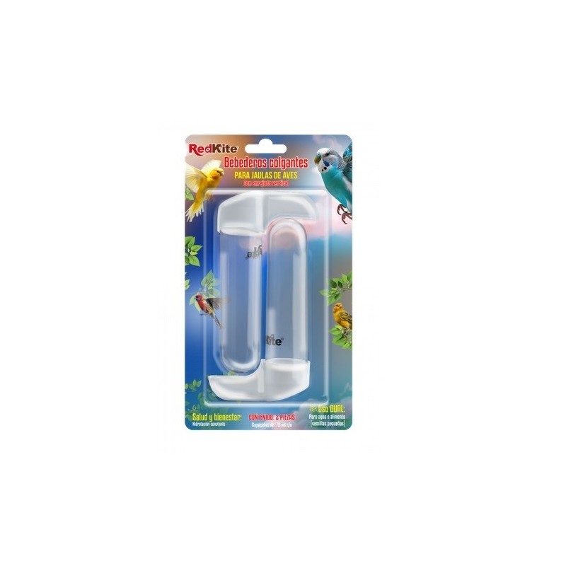 BEBEDERO P/AVES 75ML 2 PZAS