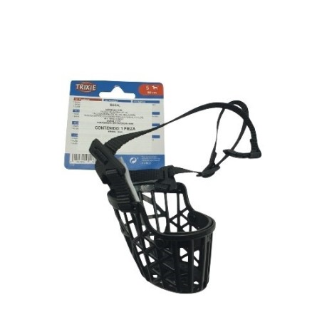 BOZAL PLASTICO TRIXIE S 18CM.