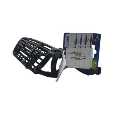BOZAL PLASTICO TRIXIE M 23.5CM.