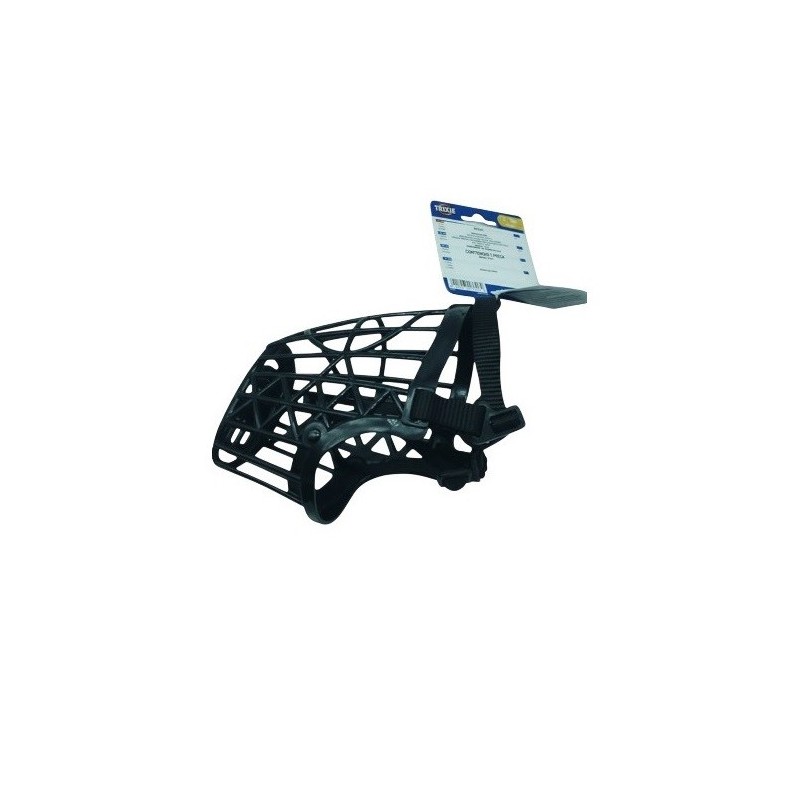 BOZAL PLASTICO TRIXIE L 32CM.