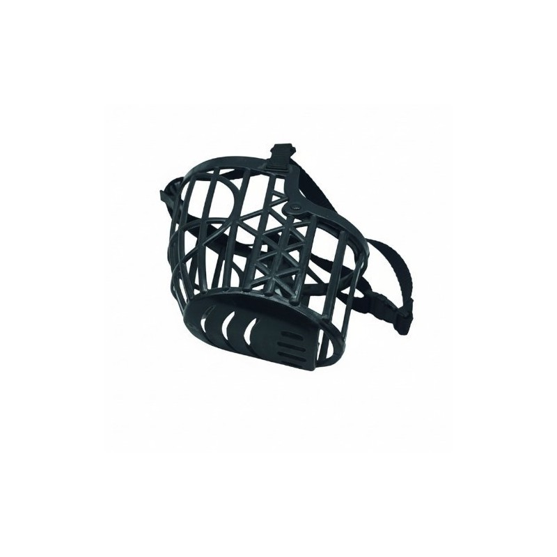 BOZAL PLASTICO TRIXIE L-XL 35CM.