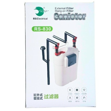RS FILTRO DE CANASTA LATERAL 600 L/H 6 W.
