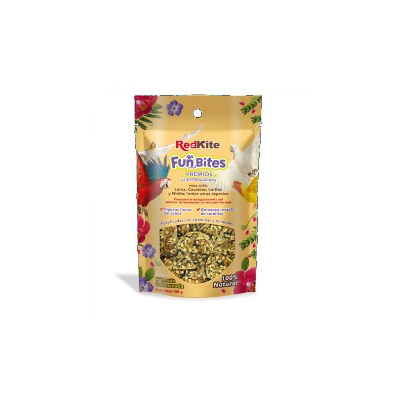FUNBITES PARA CACATUAS/ LOROS/NINFAS