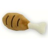 FLUFFY CHUMS JUGUETE DE PELUCHE CON SONIDO PIERNA DE POLLO 17.5CM.