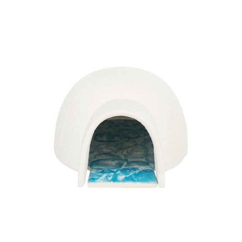 IGLU CON PLACA DE REFIRGERACION P/ROEDORES 13X9X15CM.