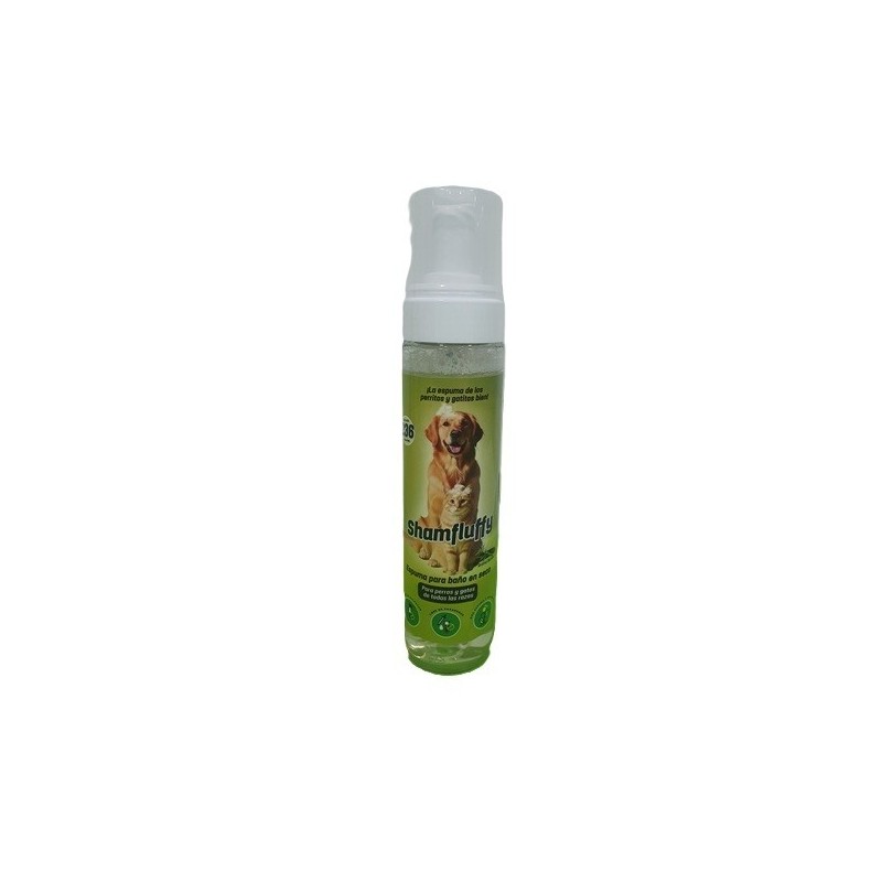 SHAMFLLUFFY ESPUMA BAMBU SECA 236ML.