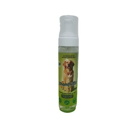 SHAMFLLUFFY ESPUMA BAMBU SECA 236ML.