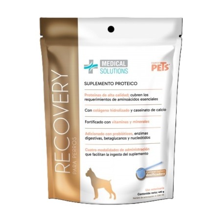MS RECOVERY SUPLEMENTO PROTEINA P/PERROS 400G