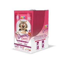 CAJA YUMMY CREAMY BACALAO/SALMON 12PZS.