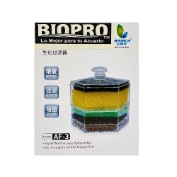 FILTRO DE ESQUINA BIOPRO C/MATERIAL FILTRANTE