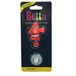 PEZ PAYASO COLGANTE C/CHUPON 7X4CM.