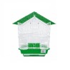 JAULA P/AVE DOS AGUAS 30X23X29CM. VERDE
