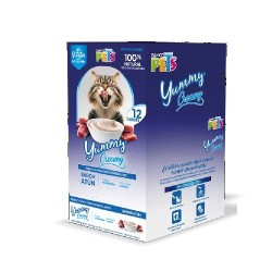 CAJA YUMMY CREAMY ATUN/SALMON 12PZS.
