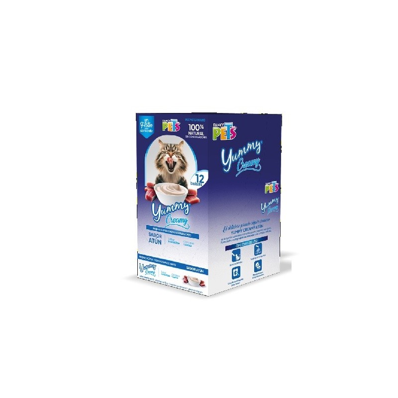 CAJA YUMMY CREAMY ATUN/SALMON 12PZS.