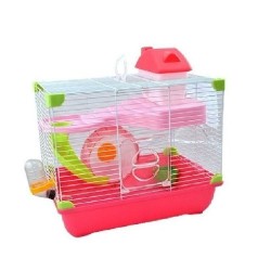 JAULA SUNNY HAMSTER LAND IMP ROSA 3645
