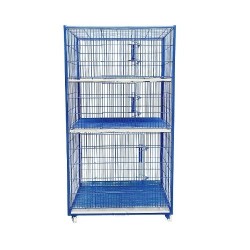 BATERIA DE 3 JAULAS P/HOSP 100X170X60CM
