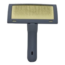 CARDA MEDIANA GRIS P/MASCOTAS (GRANEL)
