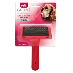 CARDA P/MASCOTAS ROJA MEDIANA EXPERT