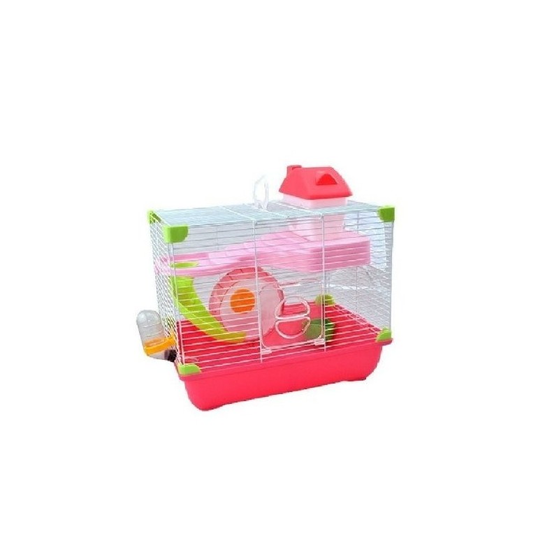 JAULA SUNNY HAMSTER LAND IMP ROSA 3645