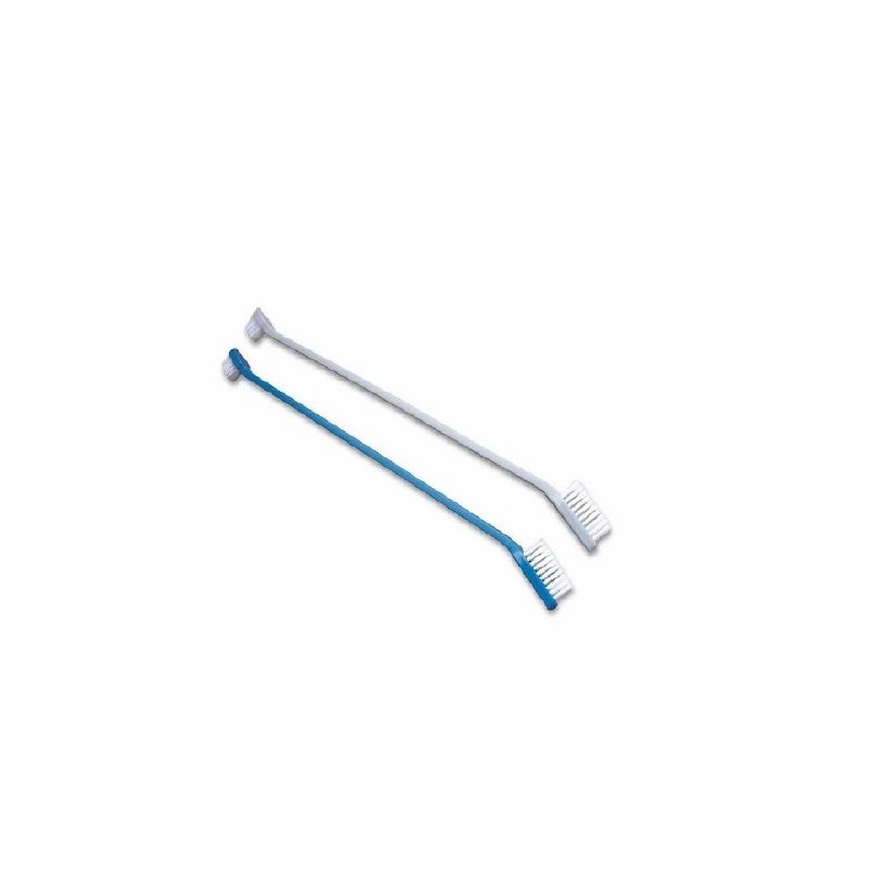 CEPILLO DENTAL DOBLE DOGGY C/2PZAS.
