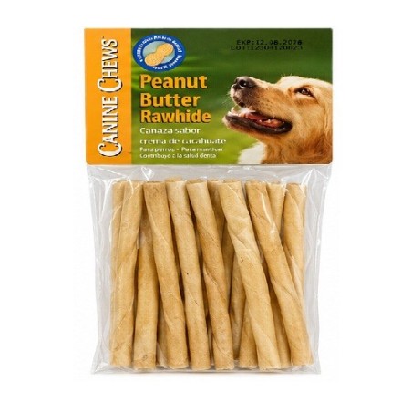 CHEWS 10 PK TWIST 5  PEANUT BUTTER