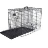 JAULA MET. IMP. DOGGY DWB-5000 107X70X75cm PUERTA VERTICAL