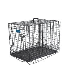 JAULA MET.IMP. DOGGY 62.5X44X48.5cm PUERTA VERTICAL