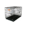 JAULA MET.IMP. DOGGY CHICA 46.5X31X35.8cm PUERTA VERTICAL