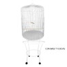 JAULA PIOLIN P/AVE JUMBO CON BASE (60X90CM)