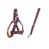 JUEGO DE CORREA Y PECHERA ARNES NYLON No 2 ECO MEDIANA