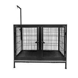 MESA P/ESTETICA AGROPET C/JAULA (100X60X75CM)