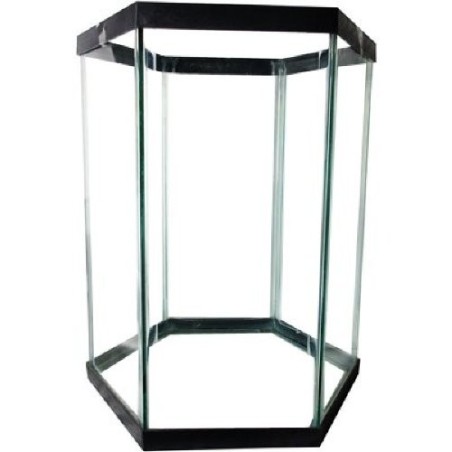 PECERA HEXAGONAL 50CM.