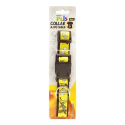 COLLAR NYLON C/LISTON BORDADO GDE
