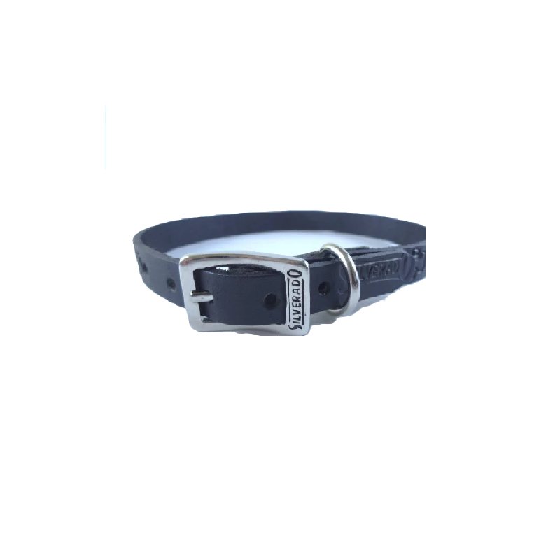 COLLAR PIEL GRABADO 1CM T8 NEG
