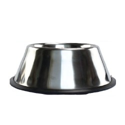 PLATO DE ACERO P/PERRO OREJAS LARGAS