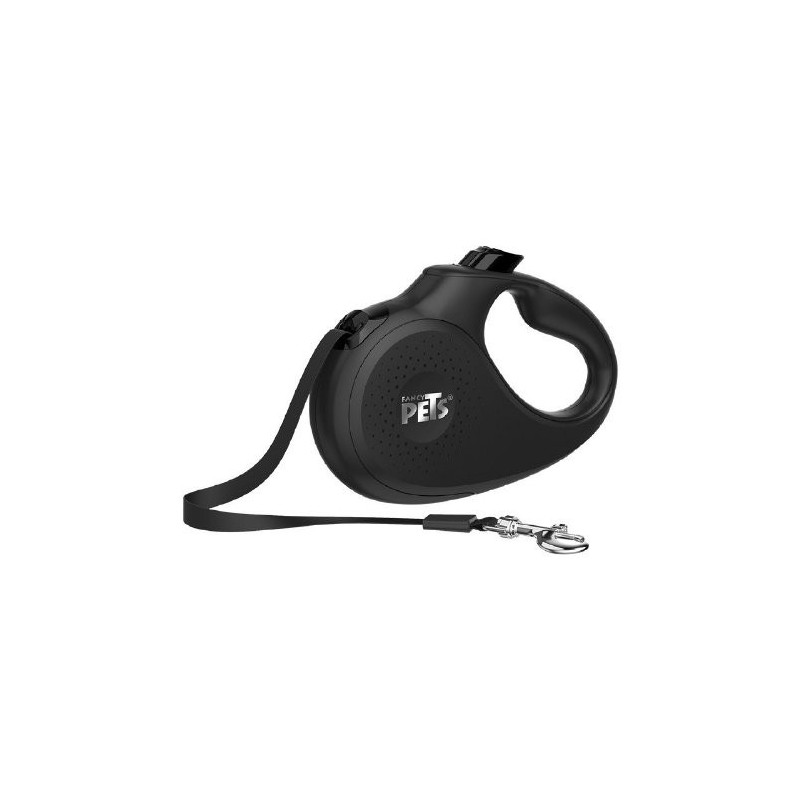 CORREA RETRACTIL 5 MTS MED NEGRA