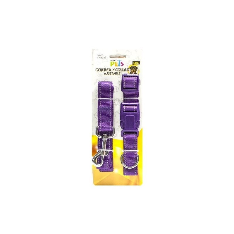 CORREA/COLLAR NYLON BANDAS REF. GDE